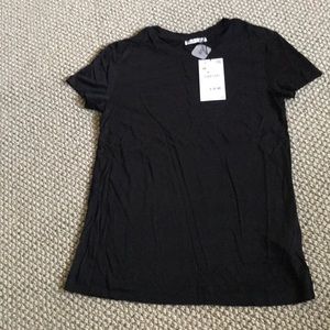 Zara black tee shirt